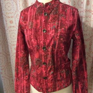 🎉HP🎉Susquehanna Trail Outfitters Floral Jacket